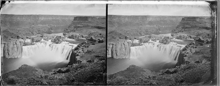 Shoshone Falls, Snake River, Idaho - NARA - 519623