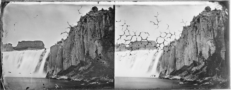Shoshone Falls, Snake River, Idaho - NARA - 519628