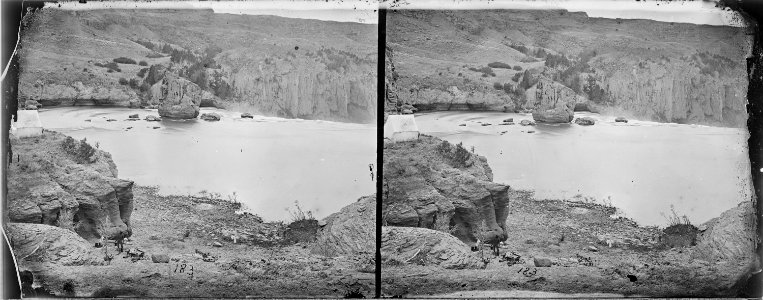 Shoshone Falls, Snake River, Idaho - NARA - 519632