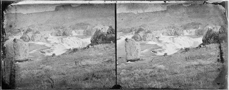 Shoshone Falls, Snake River, Idaho - NARA - 519627