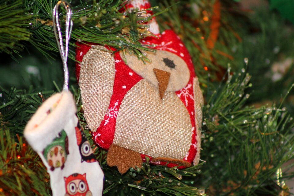 Christmas decoration owl