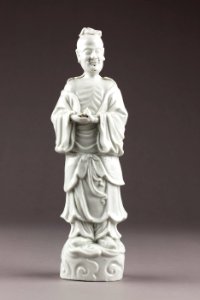Shou lao, odödlighetens och det långa livets gud i porslin gjord i Kina på 1800-talet - Hallwylska museet - 95590 photo