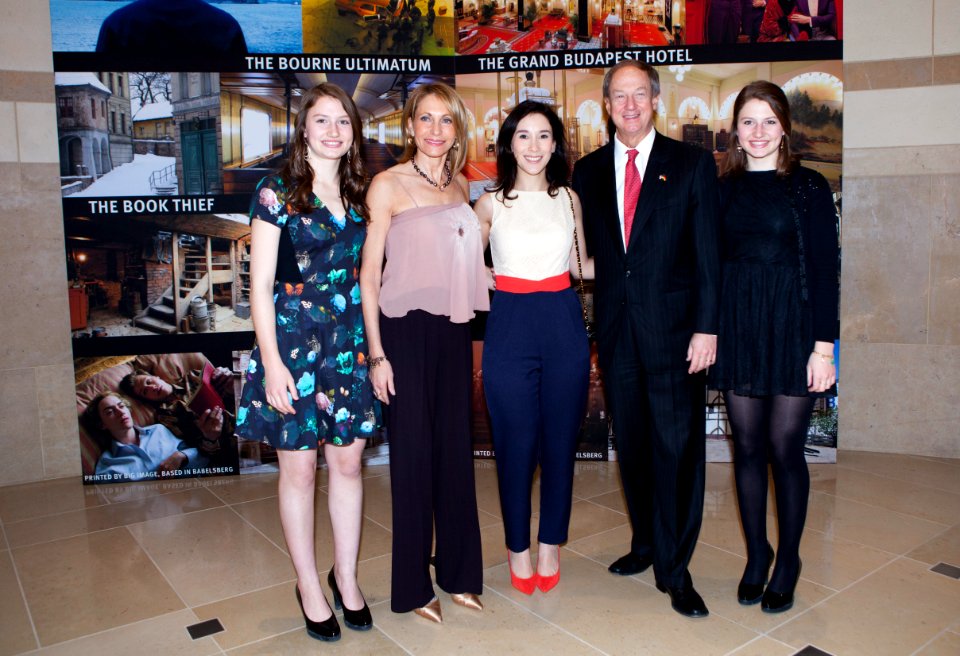 Sibel Kekilli with the Emersons February 2015