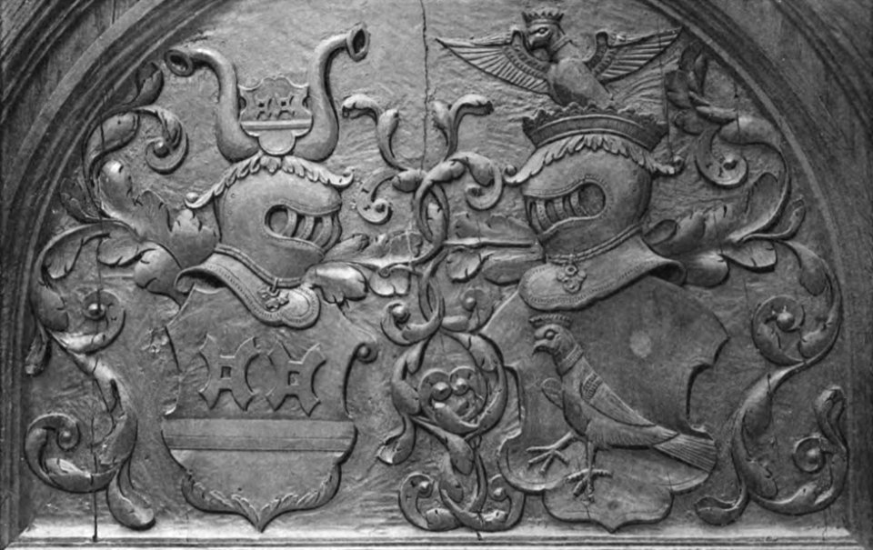 SI Schloss Junkernhees Wappentafel Ludorff 1897