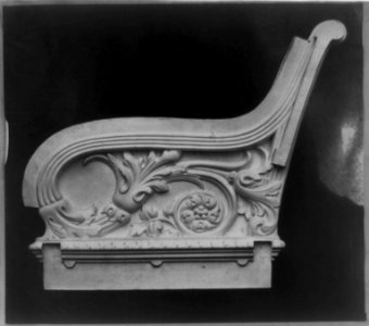 Side view of relief work of chair or bench LCCN2002718554