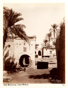 Sidi-Barkat i gamla Biskra, Algeriet - Hallwylska museet - 107941