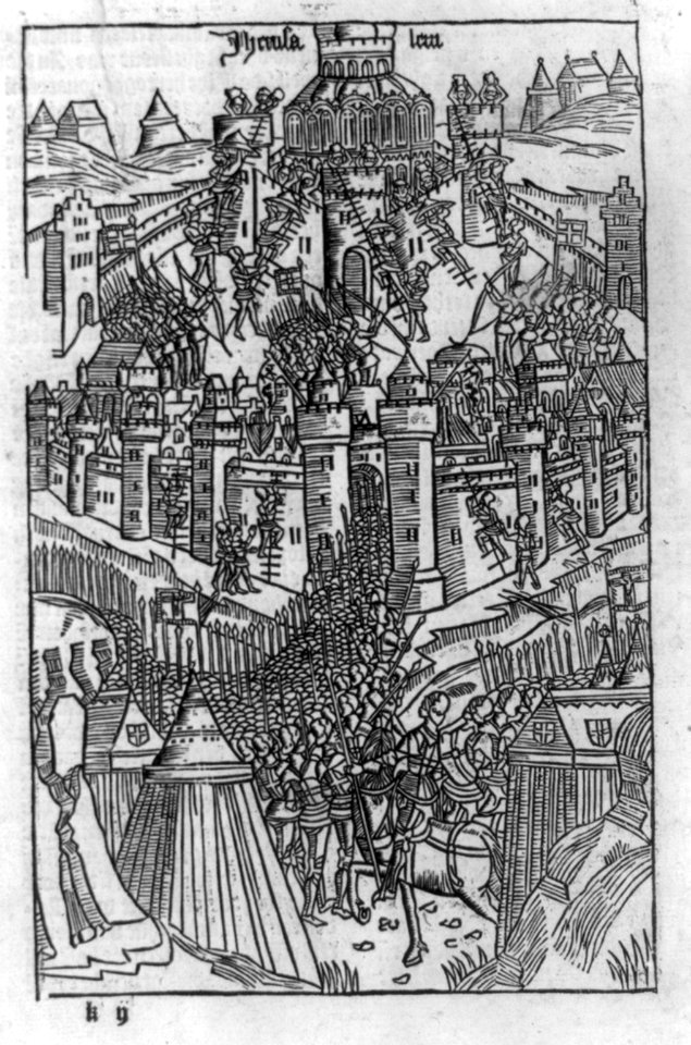 Siege of Jerusalem by Crusaders, 1099 LCCN2005692121