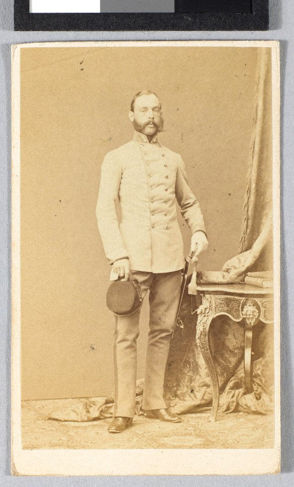 Sigismund Leopold Rainer Maria Ambrosius Valentin von Habsburg-Lothringen (1826-1891), aartshertog van Oostenrijk en veldmaarschalk-luitenant van het Oostenrijkse keizerlijke leger, objectnr KA 6895.20