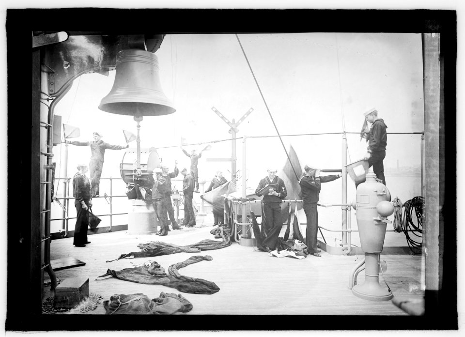 Signal bridge, U.S.S. Montana LCCN2016821648