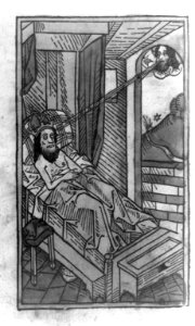 Sigismund, emperor of Germany, on his death bed, 1437 LCCN93507931