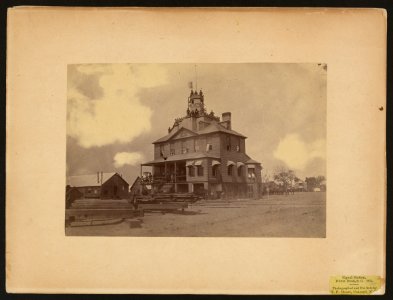 Signal Station, Hilton Head, South Carolina, 1863 - photographed and for sale by H. P. Moore, Concord, N.(H). LCCN2010651623