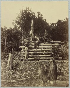 Signal station on Elk Mountain, Md., overlooking battlefield of Antietam, October 1862 LCCN2012649228