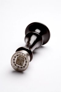 Sigillstamp för kronprins Karl Johan - Livrustkammaren - 86916