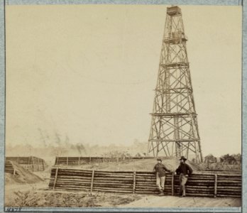 Signal tower at Point of Rocks, Appomattox River, Va LCCN2012649227
