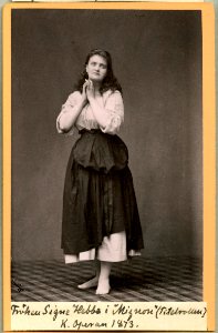 Signe Hebbe, rollporträtt - SMV - H4 020