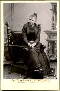 Signe Widell, porträtt - SMV - H9 041