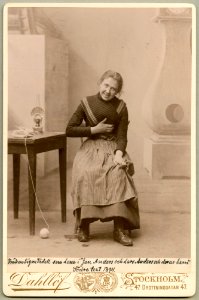 Signe Widell, rollporträtt - SMV - H9 193