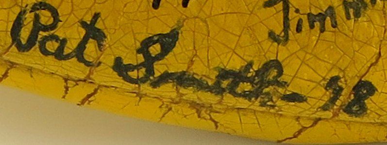Signature of Pat Smith (1918) Football - University of Michigan (1988.767)