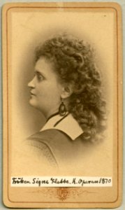 Signe Hebbe, porträtt - SMV - H4 004