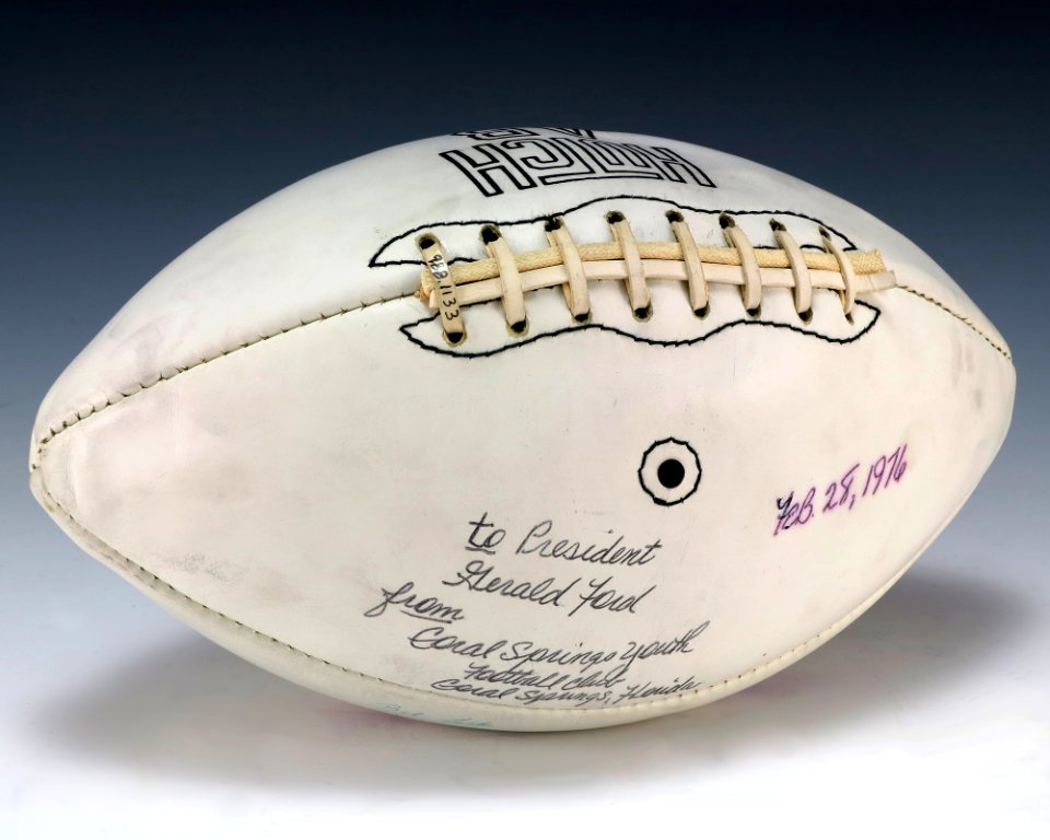 Signed Football (1988.1133)