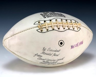 Signed Football (1988.1133) photo