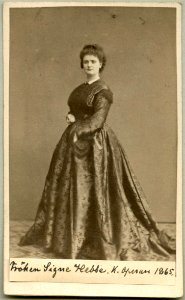 Signe Hebbe, porträtt - SMV - H4 003
