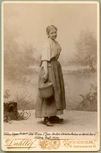 Signe Widell, rollporträtt - SMV - H9 190