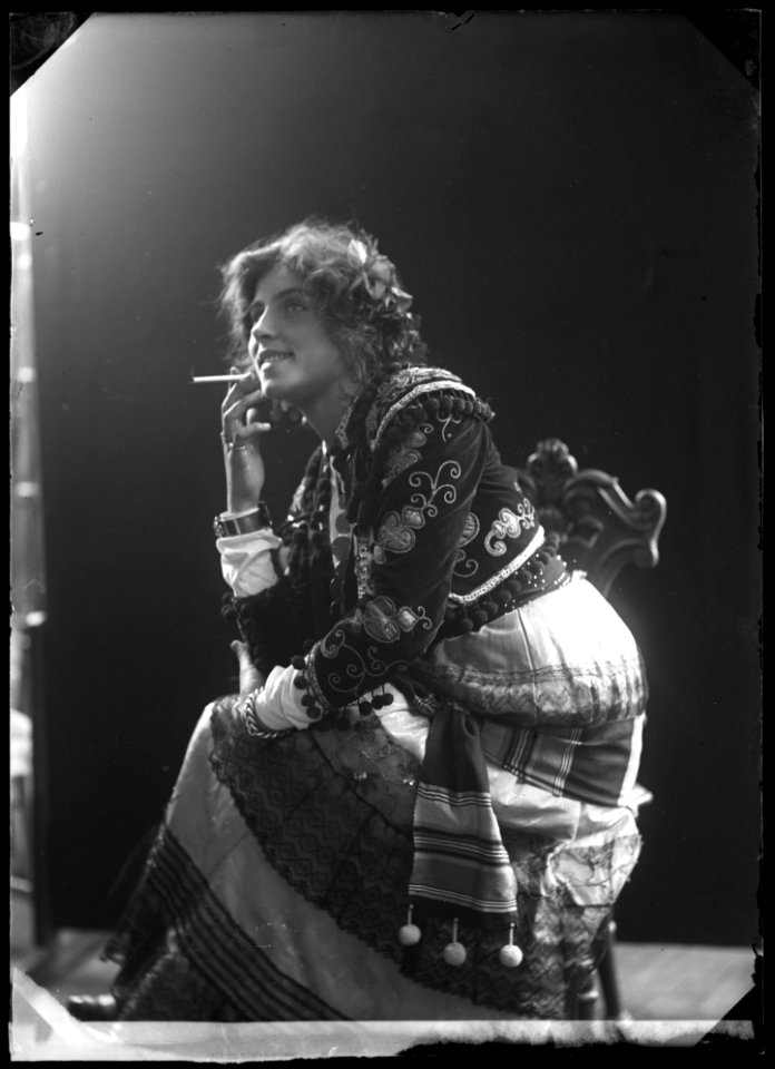 Signe Kolthoff in Donna Juanita at Vasateatern 1903 - SMV - NK030