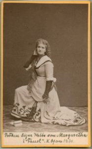 Signe Hebbe, rollporträtt - SMV - H4 008