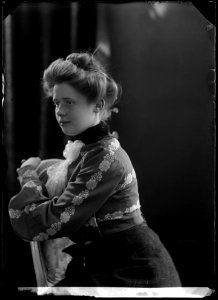 Signe Olsson, actor, undated portrait - SMV - GO011
