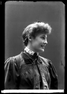 Sigrid Jonsson, actor, undated portrait - SMV - GJ039