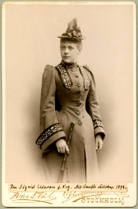 Sigrid Eliason, porträtt - SMV - H2 218