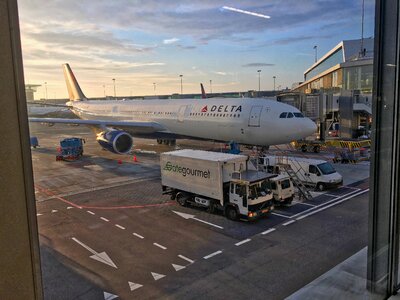 Airport travel flying