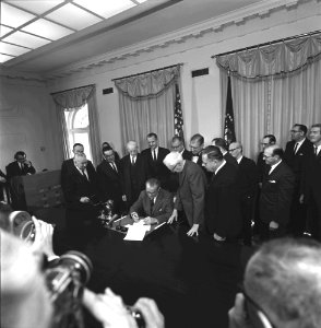 Signing of the Constitutional Amendment on the Poll Tax photo