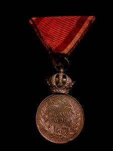 Signum Laudis - the Military Merit Medal Austria-Hungary (reverse) photo