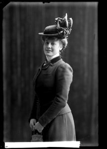 Sigrid Jonsson, actor, undated portrait - SMV - GJ040