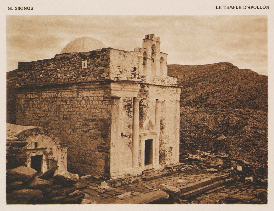 Sikinos – Le temple d'Apollon - Baud-bovy Daniel Boissonnas Frédéric - 1919