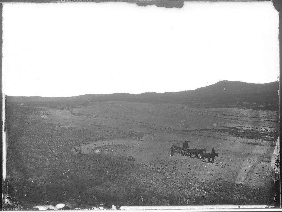 Silica Mound, Steamboat Springs. Near Virginia City, Western Nevada. - NARA - 519494