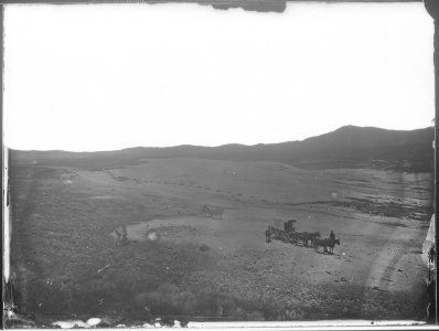 Silica Mound, Steamboat Springs. Near Virginia City, Western Nevada. - NARA - 519494 photo