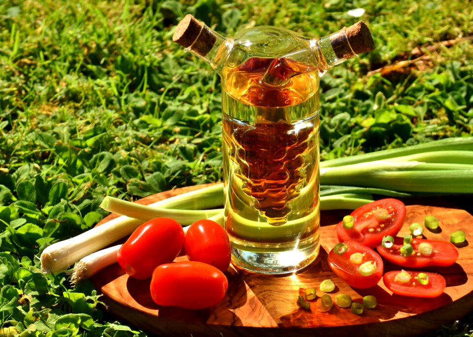 Oil delicious food