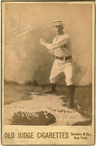 Silver King, St. Louis Browns, baseball card portrait LCCN2007683770