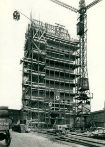 Silo Bodenstein bei Magdeburg, Deutschland, 1938