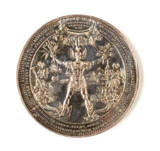 Silvermedalj, 1636 - Skoklosters slott - 109201