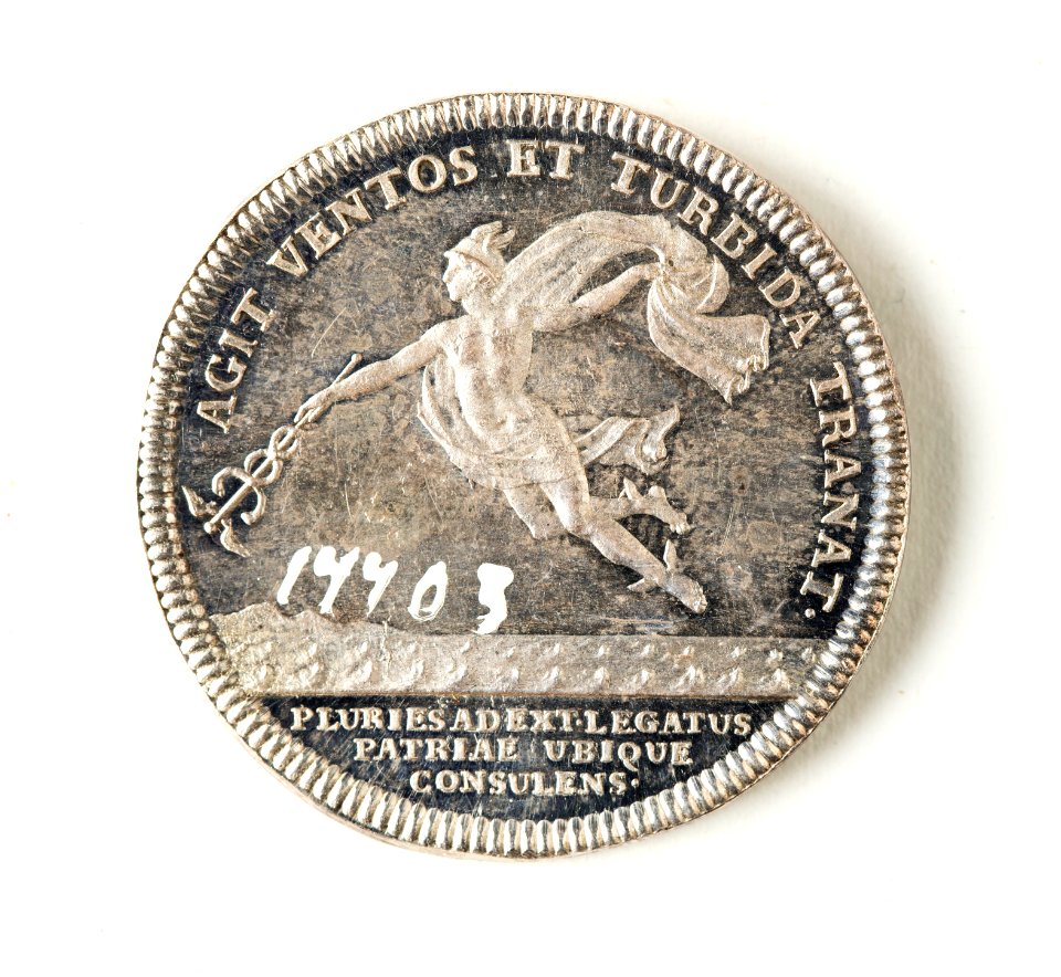 Silvermedalj, 1820 - Skoklosters slott - 109534