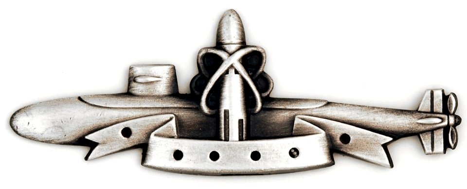 Silver Navy Submarine Patrol Insignia