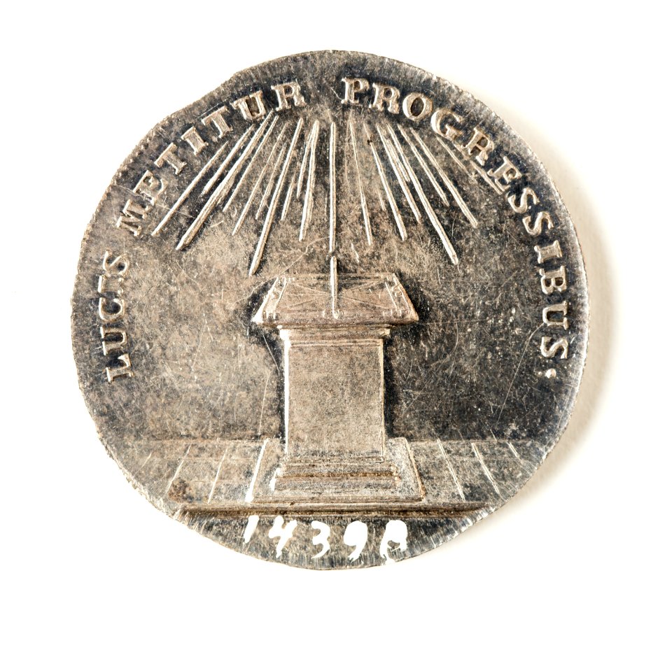 Silvermedalj, 1700-tal - Skoklosters slott - 109490