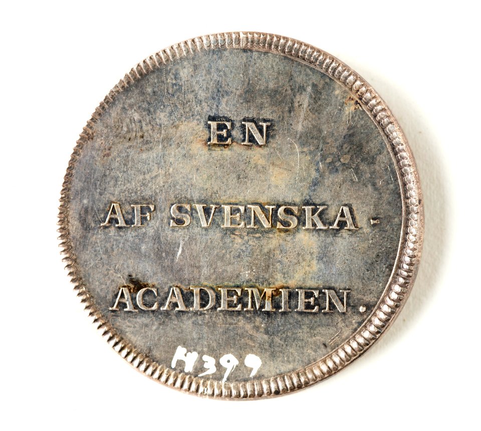 Silvermedalj, 1808 - Skoklosters slott - 109496