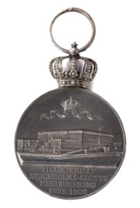 Silvermedalj, 1902 - Livrustkammaren - 100569
