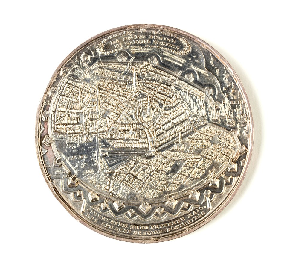Silvermedalj, 1636 - Skoklosters slott - 109202