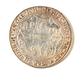 Silvermedalj, bröllopspenning - Skoklosters slott - 109204
